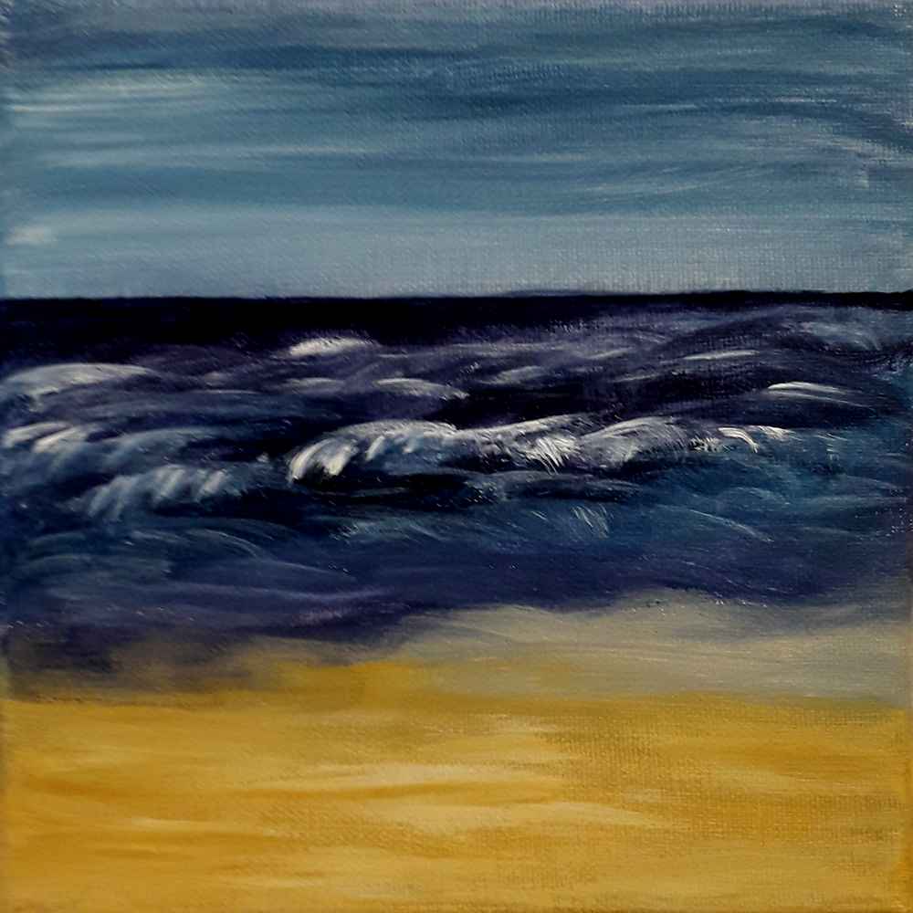 Meer, Himmel, Strand